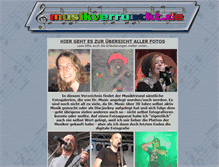 Tablet Screenshot of fotogalerien.musikverrueckt.de